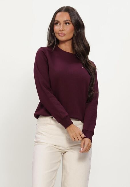 Bordeaux TOMMY JEANS Sweatshirt TJW REG S FLAG CREW - large