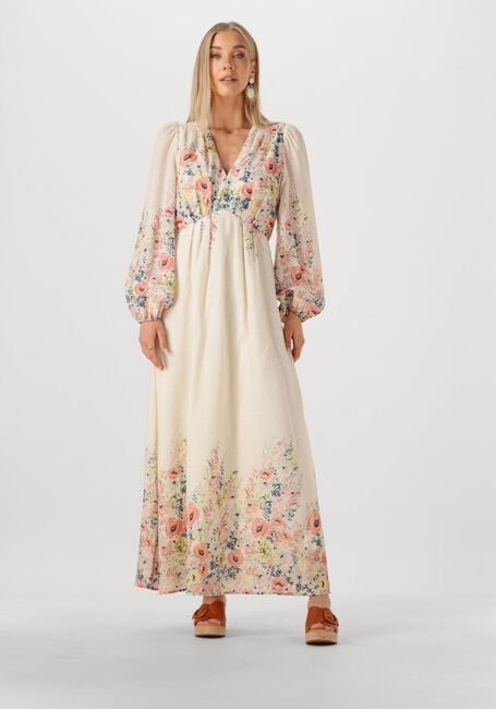 Creme NEO NOIR Maxikleid SILFI FLOWER PRINT DRESS - large