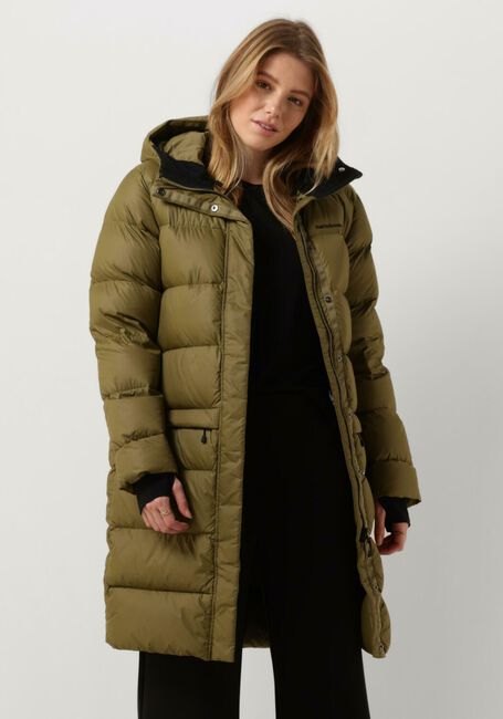 Grüne PEAK PERFORMANCE Wattierte Jack W FROST DOWN COAT - large