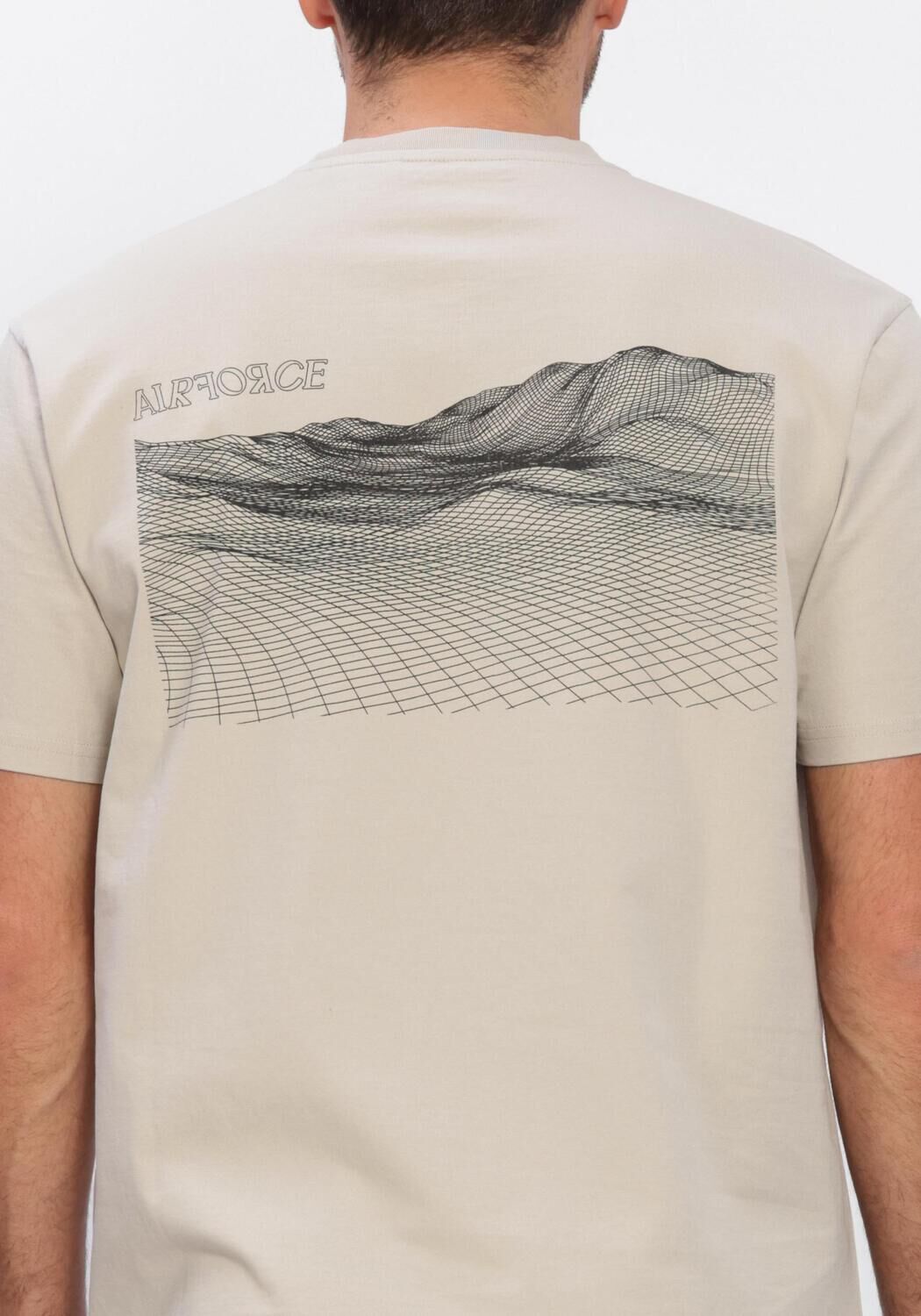 Beige AIRFORCE T-shirt SUMMIT TSHIRT - large