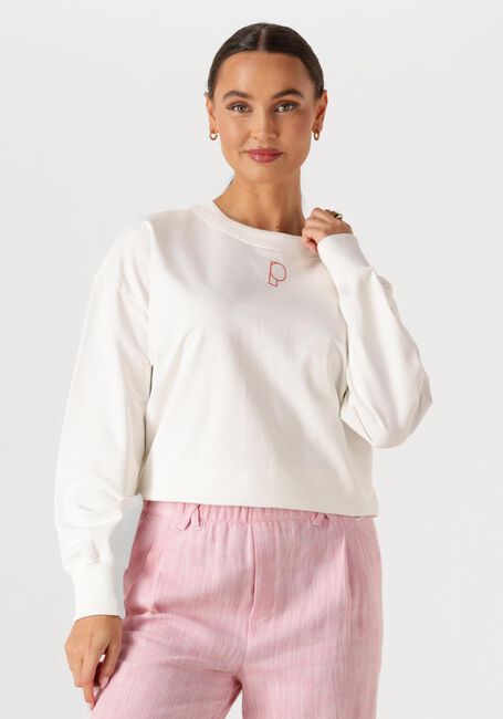 Wei&szlig;e POM AMSTERDAM Pullover & Cardigans SWEATER MATCHPOINT WHITE - large
