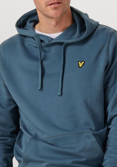 Blaue LYLE & SCOTT Pullover PULLOVER HOODIE - large