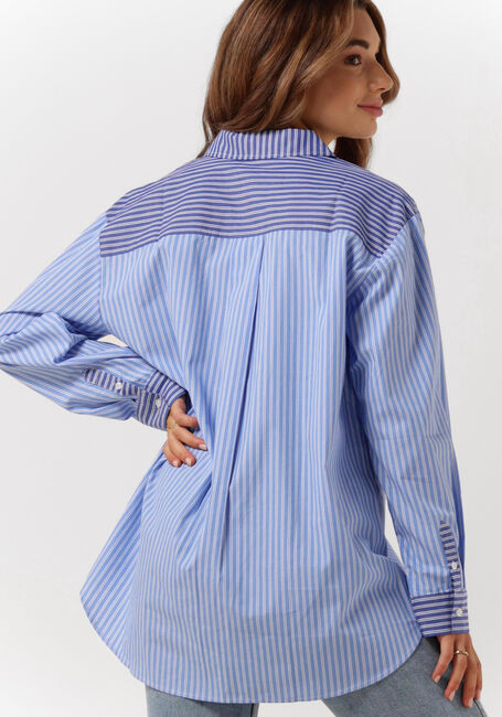 Hellblau MODSTRÖM Blusen ANDY SHIRT - large