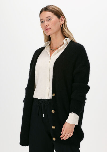 Schwarze BY-BAR Strickjacke ABBY CARDIGAN - large