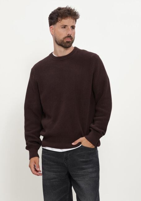 Braune LES DEUX Pullover RIB CREWNECK KNIT - large