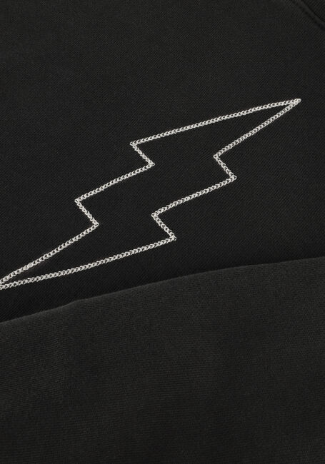 Schwarze RYLEE + CRU Sweatshirt RELAXED SWEATSHIRT BOLT - large