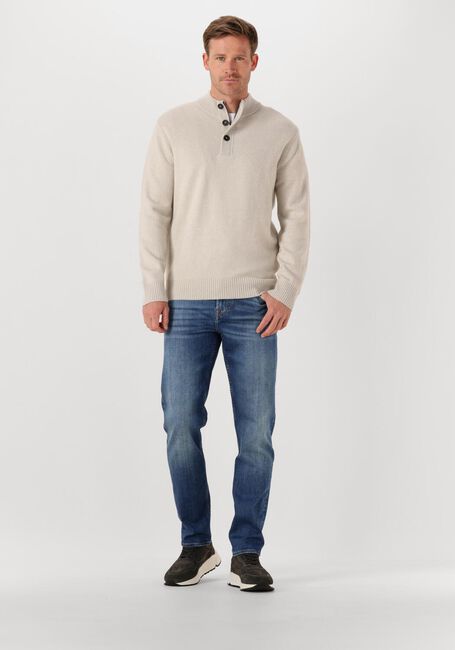 Beige STEFANO LAURAN Pullover HALF ZIP L - large