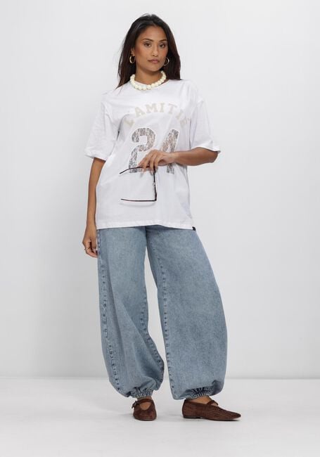 Blaue HAUTE L'AMITI&Eacute; Hosen DENIM HAREM TALL PANT - large