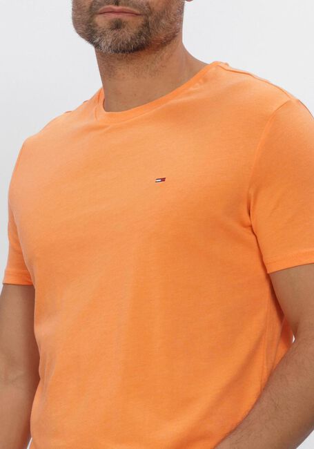 Orangene TOMMY JEANS T-shirt TJM XSLIM JASPE HTR TEE EXT - large