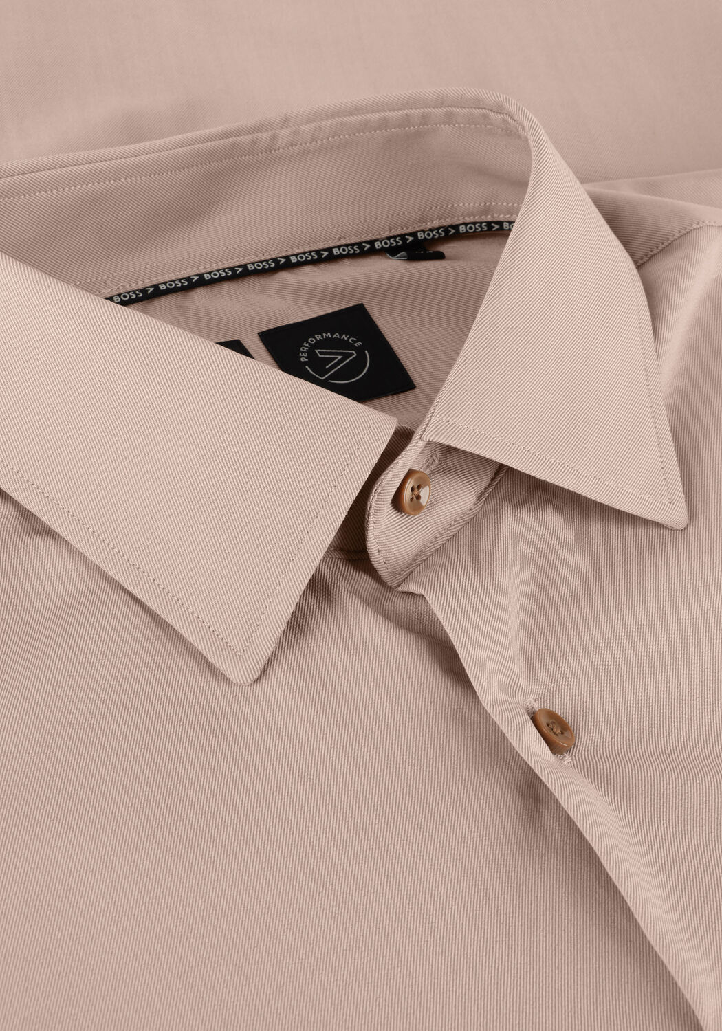 Beige BOSS BLACK Klassisches Oberhemd P-JOE-KENT-C1-222 - large