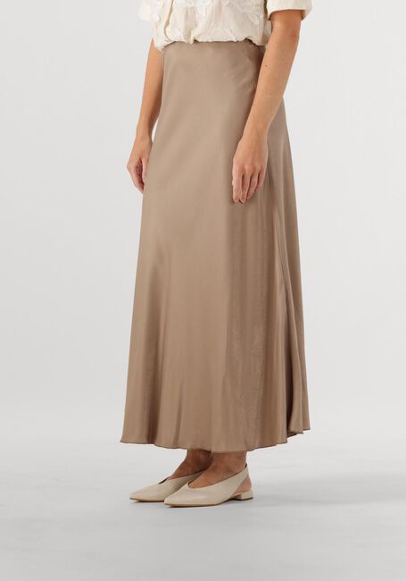 Beige MSCH COPENHAGEN Midirock MSCHNICOLETTE ULLAS SKIRT - large
