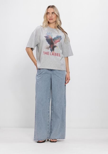 Blaue ALIX THE LABEL Wide jeans LADIES WOVEN DENIM WIDE PANTS - large