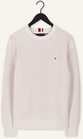 Beige TOMMY HILFIGER Pullover RIB TEXTURE CREW NECK Beige TOMMY HILFIGER Pullover RIB TEXTURE CREW NECK - medium