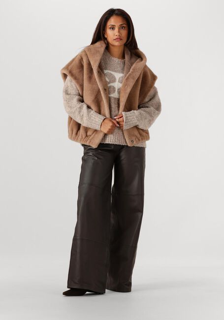 Braune STUDIO AR Hose TESS SHEEP DENVEY - large
