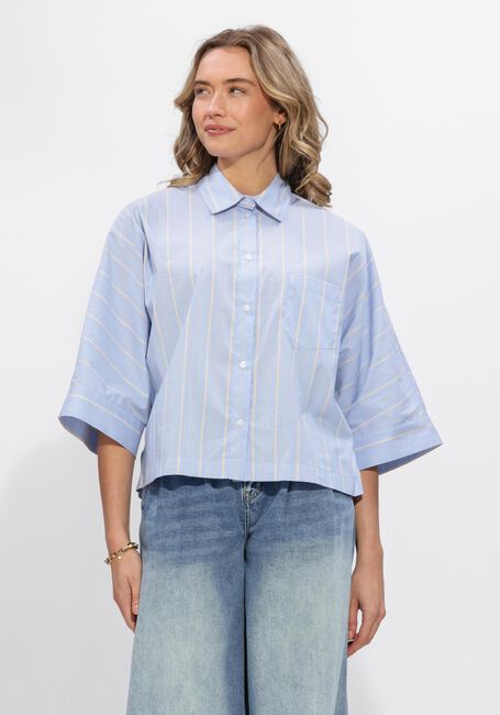 Blaue JANICE Blusen CARL BLOUSE - large