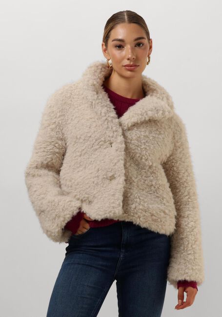 Creme ANOTHER LABEL Teddy-Jacke BONNIE BLAZER - large