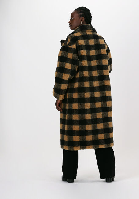 Camelfarbene STAND STUDIO Teddy-Jacke MARIA COAT - large