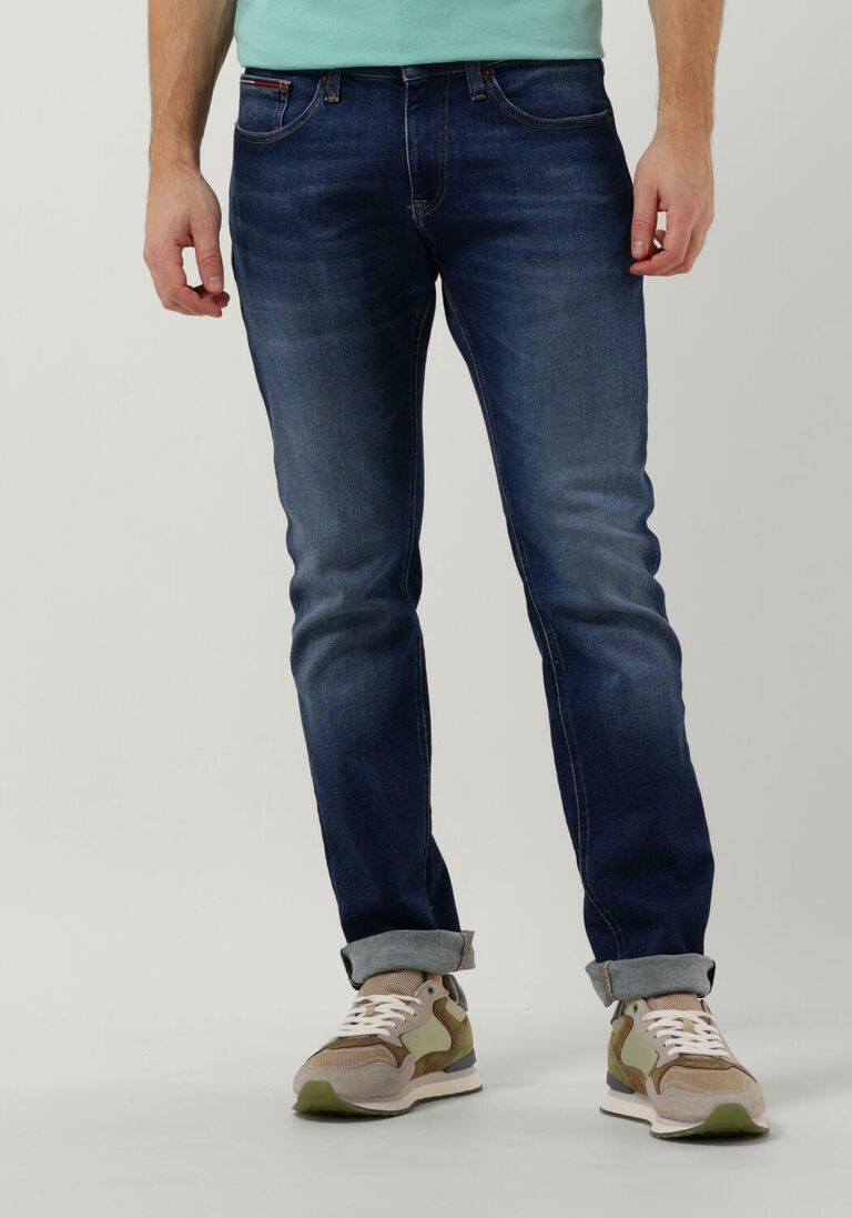 dunkelblau tommy jeans slim fit jeans scantom slim ag1233