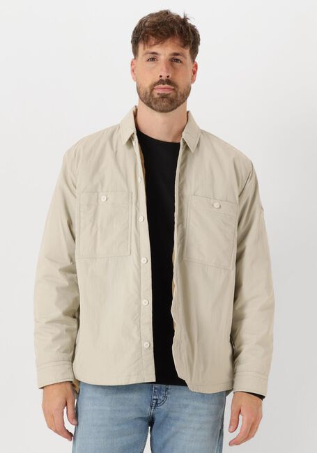 Beige BOSS ORANGE Overshirts LOCKY - large
