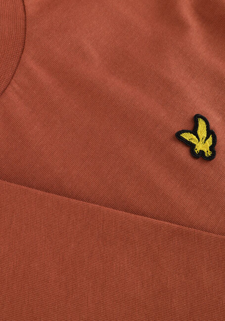 Braune LYLE & SCOTT T-shirt PLAIN T-SHIRT - large