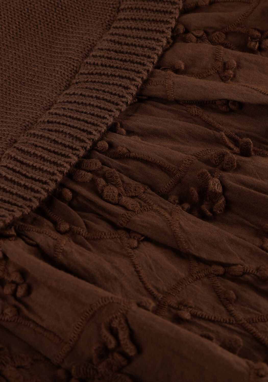 Braune TON & TON Minikleid TESS - large