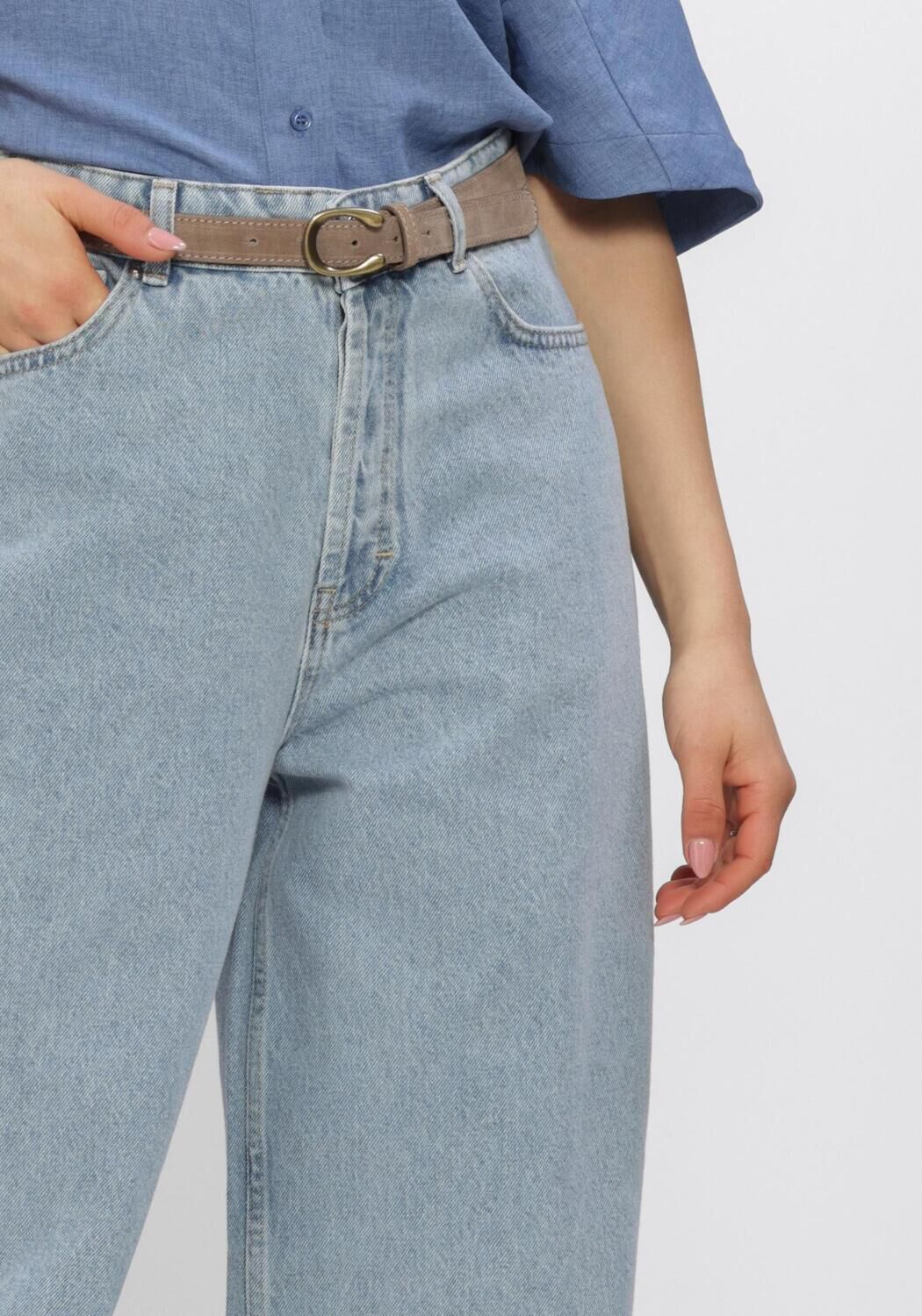 Hellblau EST'SEVEN Wide jeans EVI JEANS 26 - large