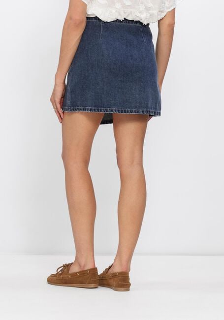 Blaue OBJECT Minirock OBJROSIE MW DENIM SHORT WRAP SKIRT - large