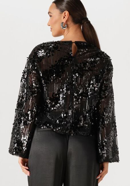 Schwarze EDITED Tops & T-shirts XAVIA OVERSIZE LONGSLEEVE - large