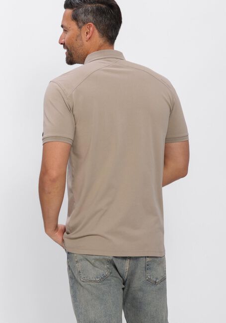 Beige CAST IRON Polo-Shirt SLIM FIT FINE PIQUE ESSENTIAL - large