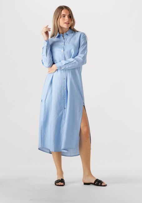 Hellblau RESORT FINEST Maxikleid SHIRT DRESS - large