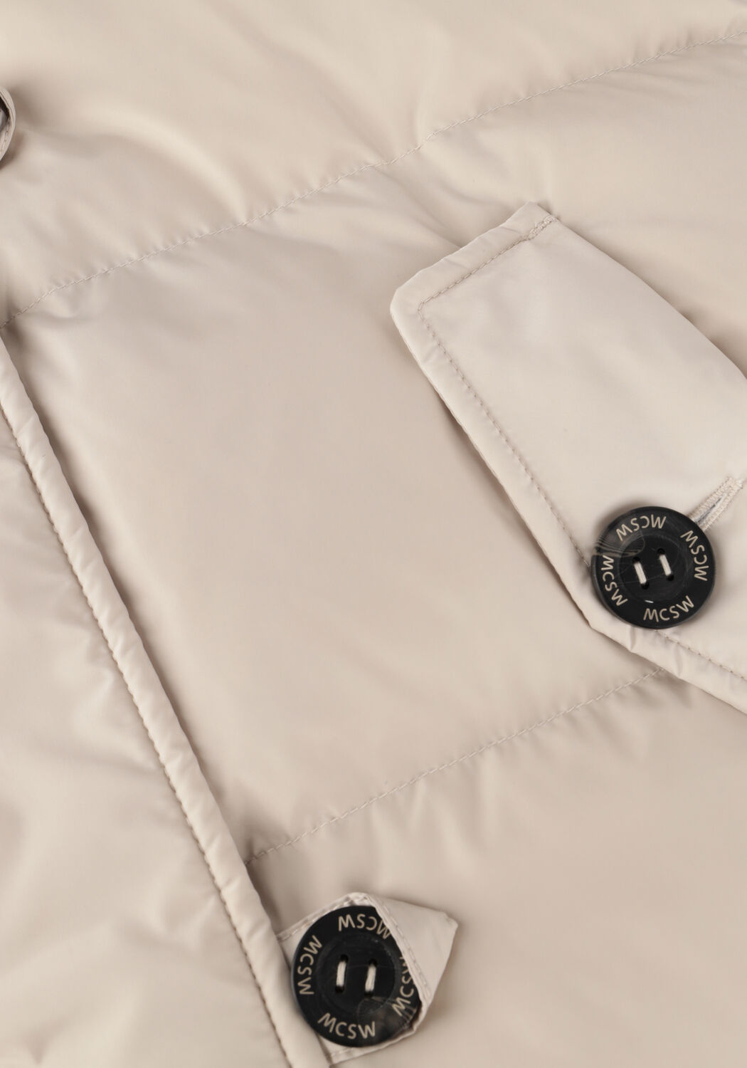 Beige MOSCOW Wattierte Jack 02-08-FLUID - large