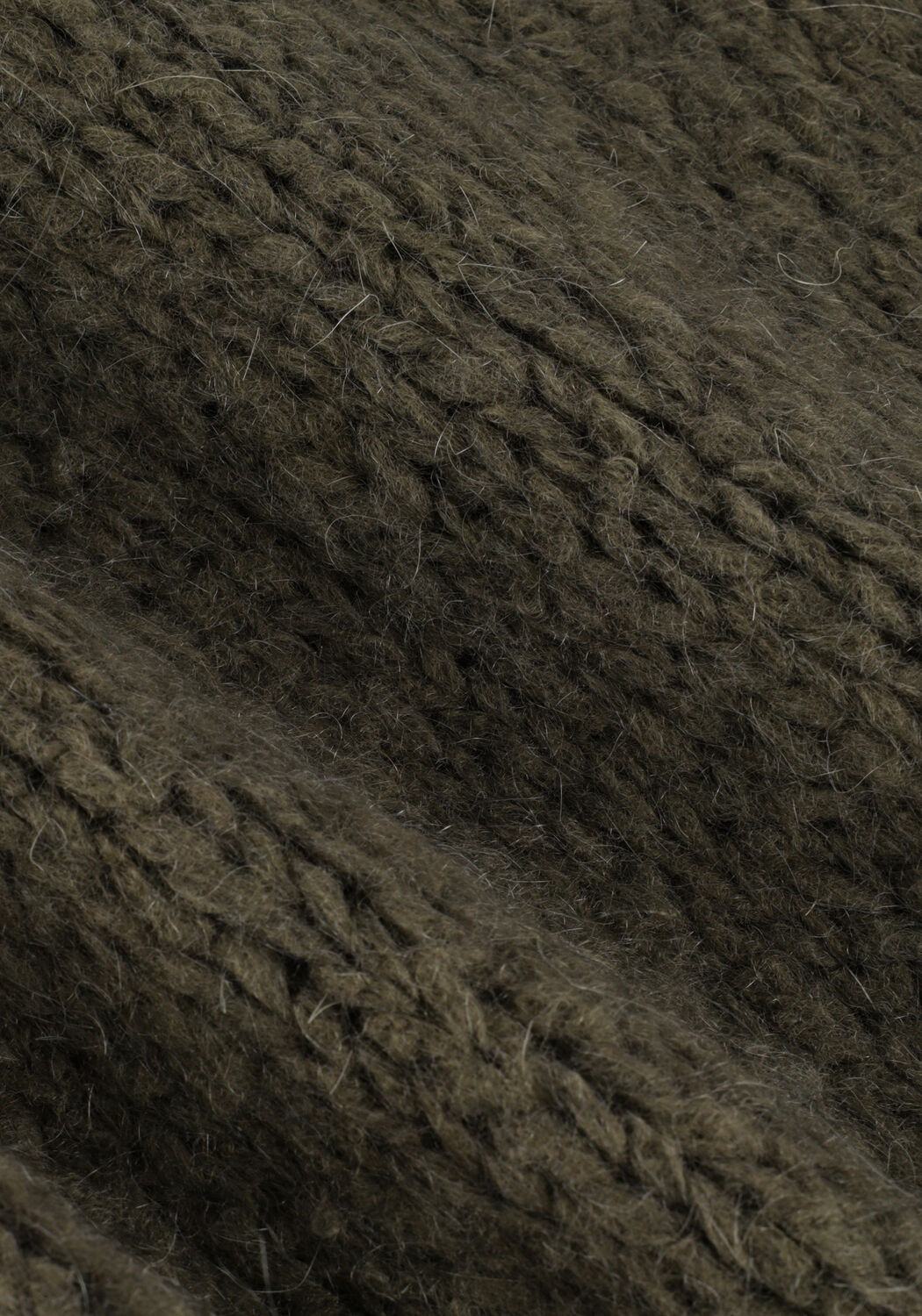 Gr&uuml;ne SUMMUM Strickjacke KIMONO CARDIGAN RUSTIC MOHAIR BLEND KNIT - large