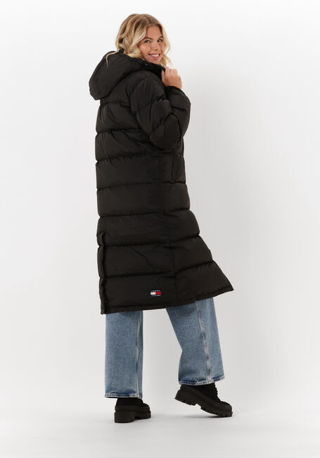 Schwarze TOMMY JEANS Wattierte Jack OUTERWEAR - large