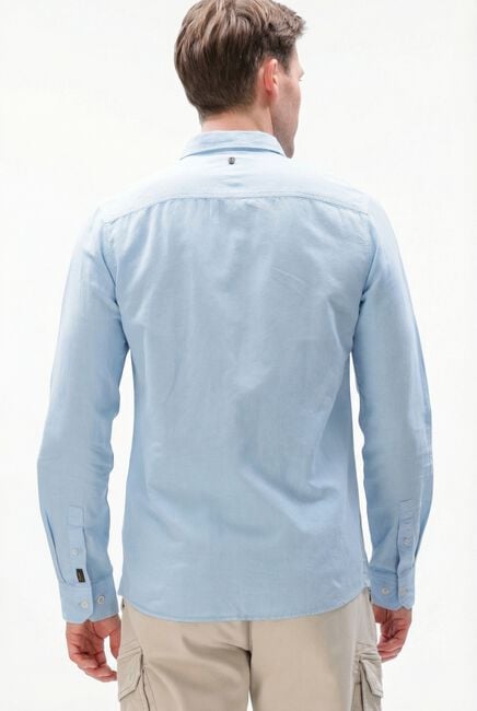 Blaue PME LEGEND Casual-Oberhemd SKYNIGHT CTN LINEN OWEN GD - large
