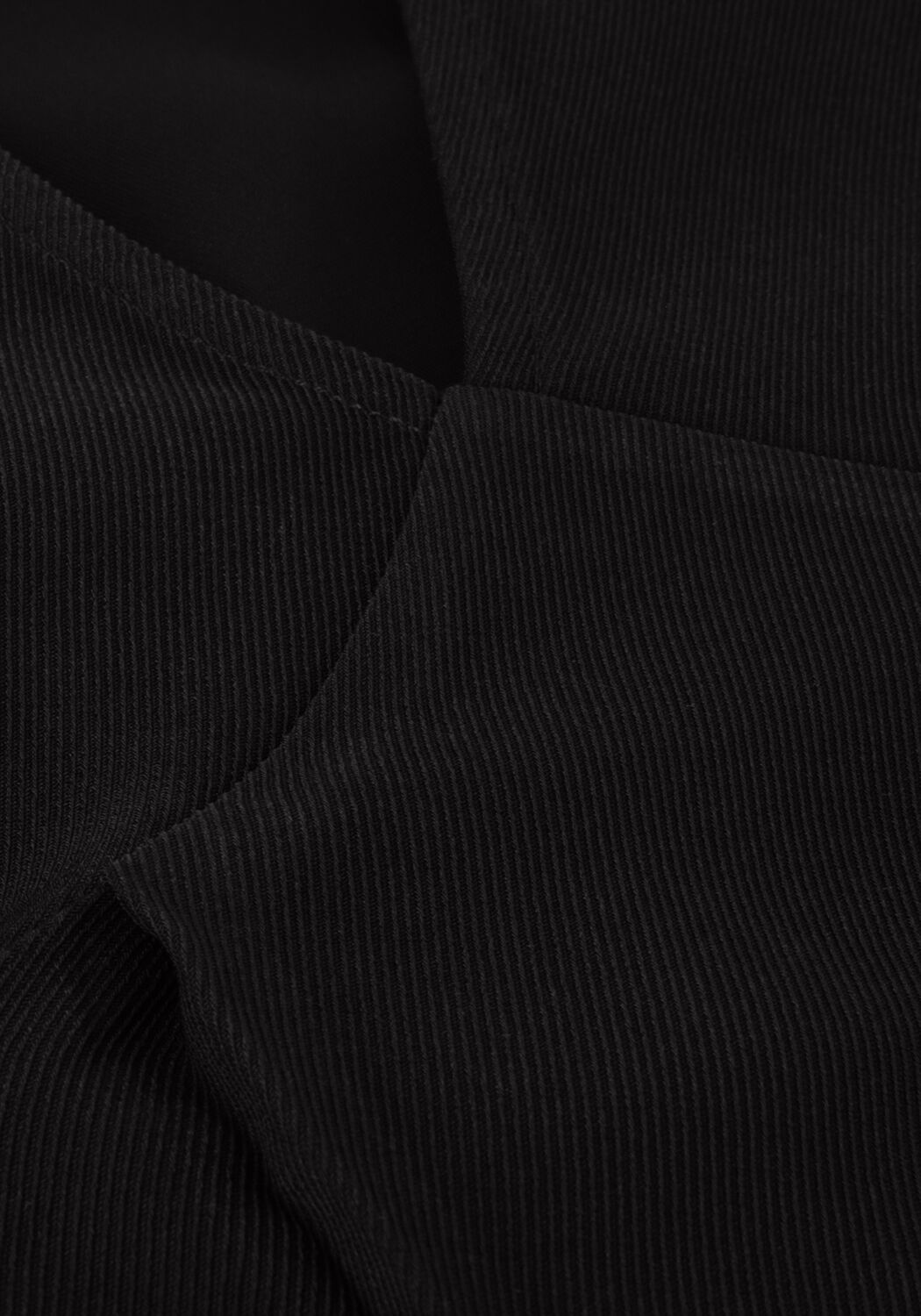 Schwarze ANOTHER LABEL Minikleid AMILIA SHORT DRESS L/S - large