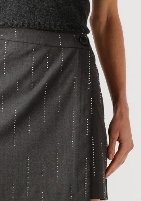 Dunkelgrau GESTUZ Minirock GZADIRA MW WRAP SKIRT - large