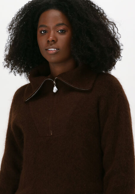 Braune CATWALK JUNKIE Pullover KN HUNTER PEARL - large