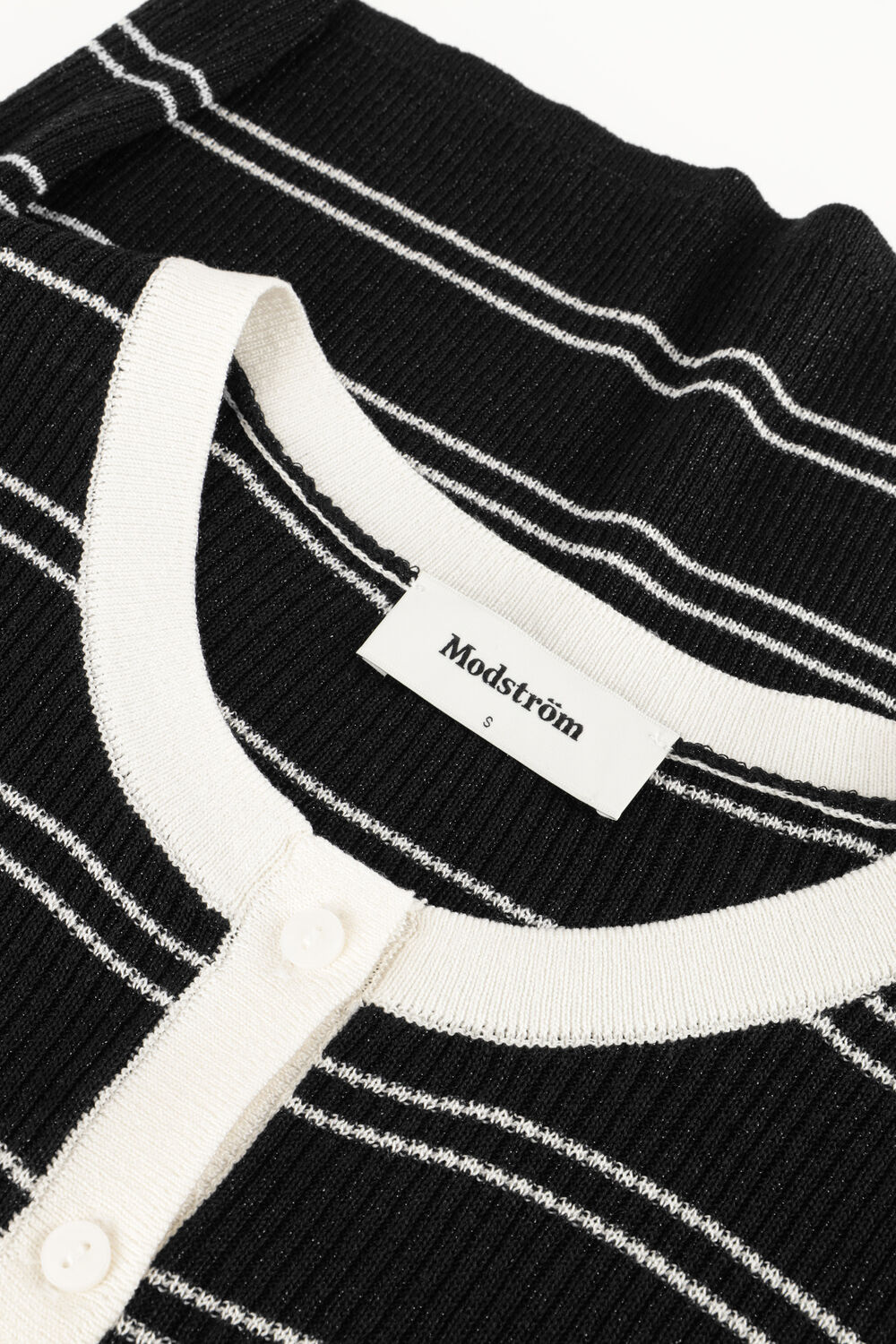 Schwarze MODSTR&Ouml;M Top PACIFICOMD SS POLO - large