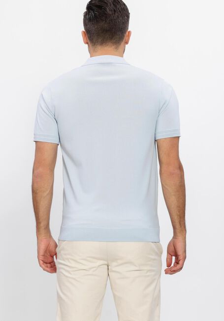 Hellblau GENTI Polo-Shirt POLO 2 BUTTON SS 1260 - large