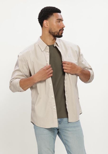Beige BOSS ORANGE Casual-Oberhemd RICOPLUS_M - large