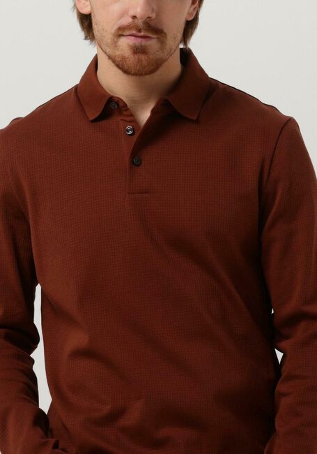 Braune BOSS BLACK Polo-Shirt PLEINS 31 - large