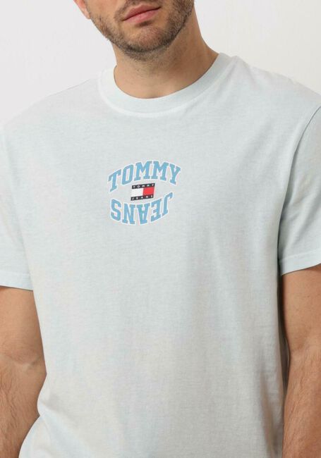 Hellblau TOMMY JEANS T-shirt TJM CLSC ARCHED LOGO TEE - large