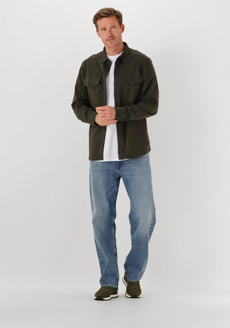 Graue G-STAR RAW Casual-Oberhemd MARINE JERSEY SHIRT L\S - large