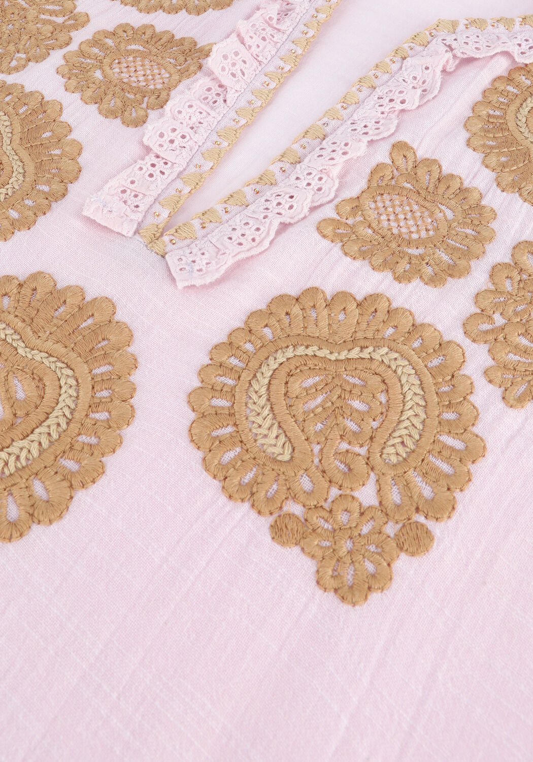 Lila ANTIK BATIK Maxikleid TOGALA LONGDRESS - large