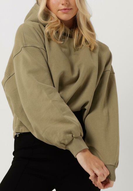 Grüne LUNE ACTIVE Pullover NOMI DRAWSTRING HOODIE - large