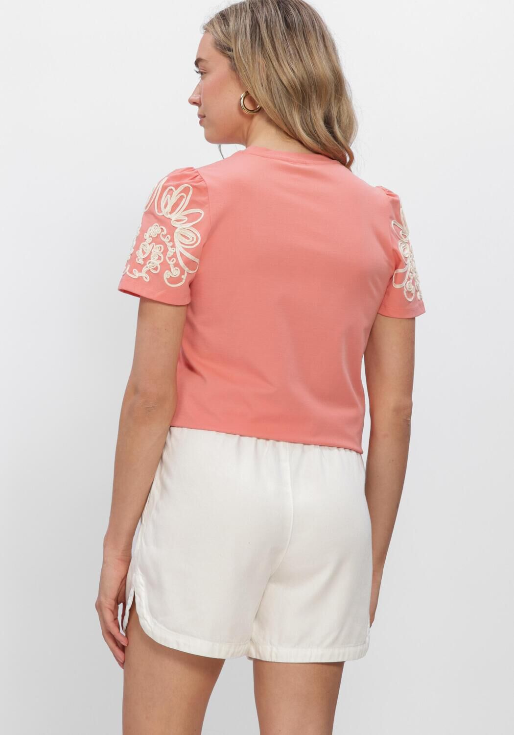 Rosane OBJECT T-shirt OBJCAROLINE JOANA SS TOP E DIV - large