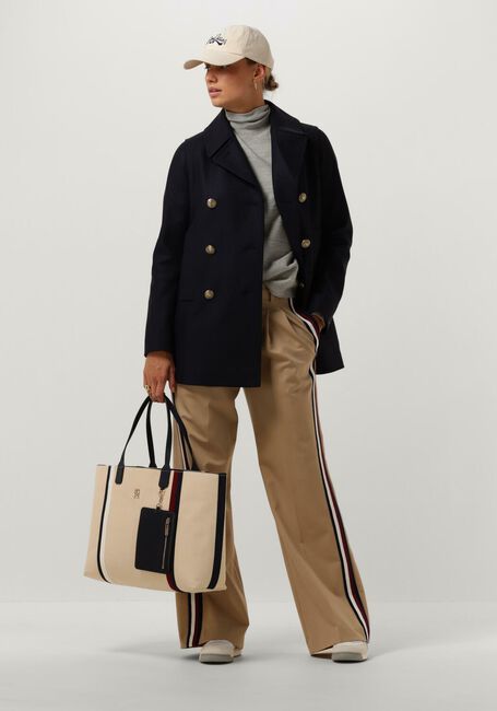 Dunkelblau TOMMY HILFIGER Mäntel WOOL BLEND PREP CLASSIC PEACOAT - large