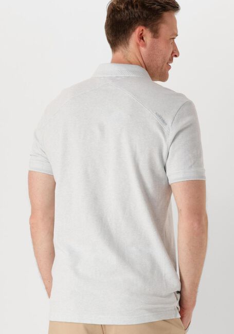 Hellblau CAST IRON Polo-Shirt SHORT SLEEVE POLO POPCORN JERSEY MELANGE - large
