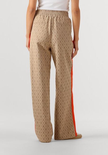 Sand ALIX THE LABEL Jogginghose LADIES WOVEN LOGO PANTS - large