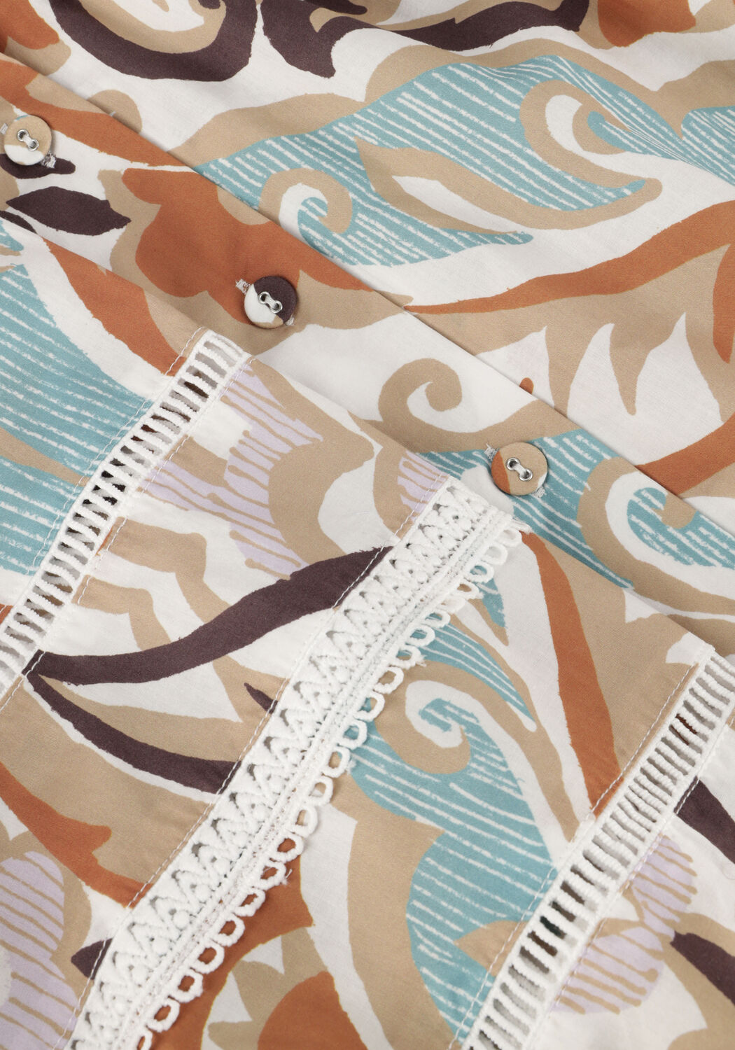 Braune DEA KUDIBAL Maxikleid ELINA - large